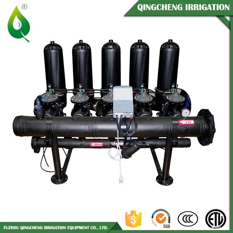 Automatic Backwash Filter System with 3"X4 Disc Filter for Agricultural Irrigation