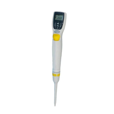 Pipeta de calibración automática de laboratorio 200UL para el proceso de inyección de electrolito de celda de botón