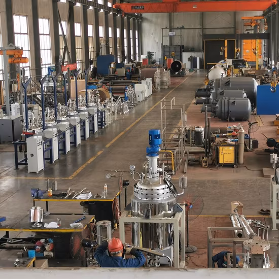 Reactor de alta temperatura y alta presión de 100L a 1000L para resina alquídica/látex blanco/adhesivo de PU/adhesivo termofusible/resina acrílica