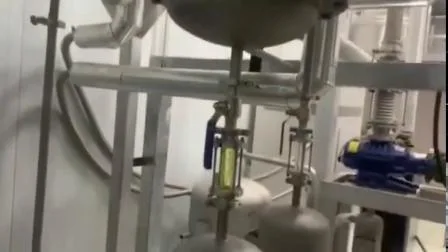 La más nueva máquina de extracción esencial llave en mano, destilador de película limpiada de acero inoxidable para purificación
